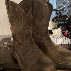 Ariat Work Steel Toe Cow Boy Boots